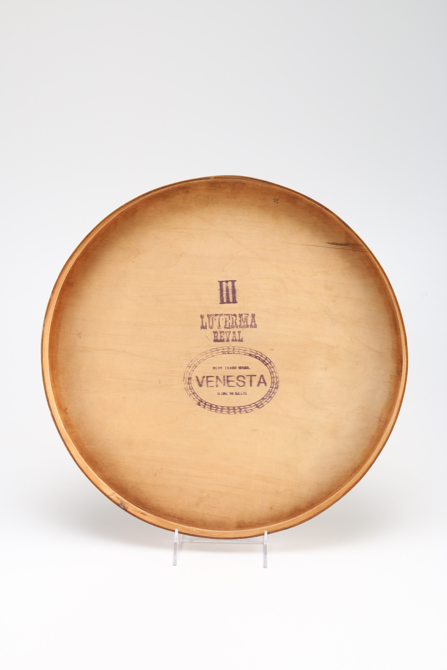 Vintage Wooden Hatbox