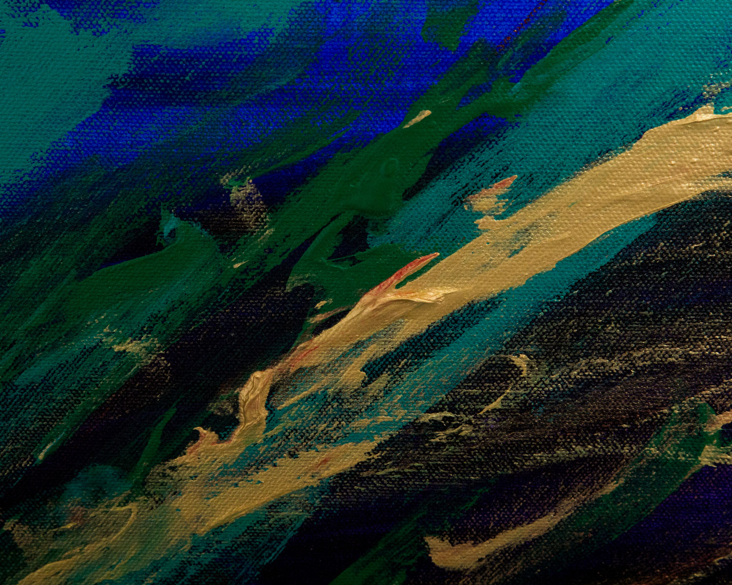 Wildflower Painting by S. L. Goodstadt