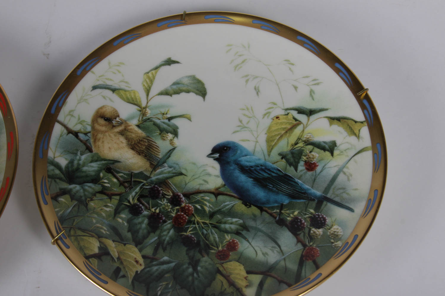 Catherine McClung Lenox "Nature's Collage" Plate Collection
