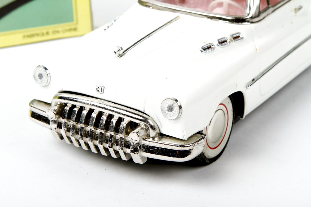 Vintage Friction Powered Standard Sedan Model Car