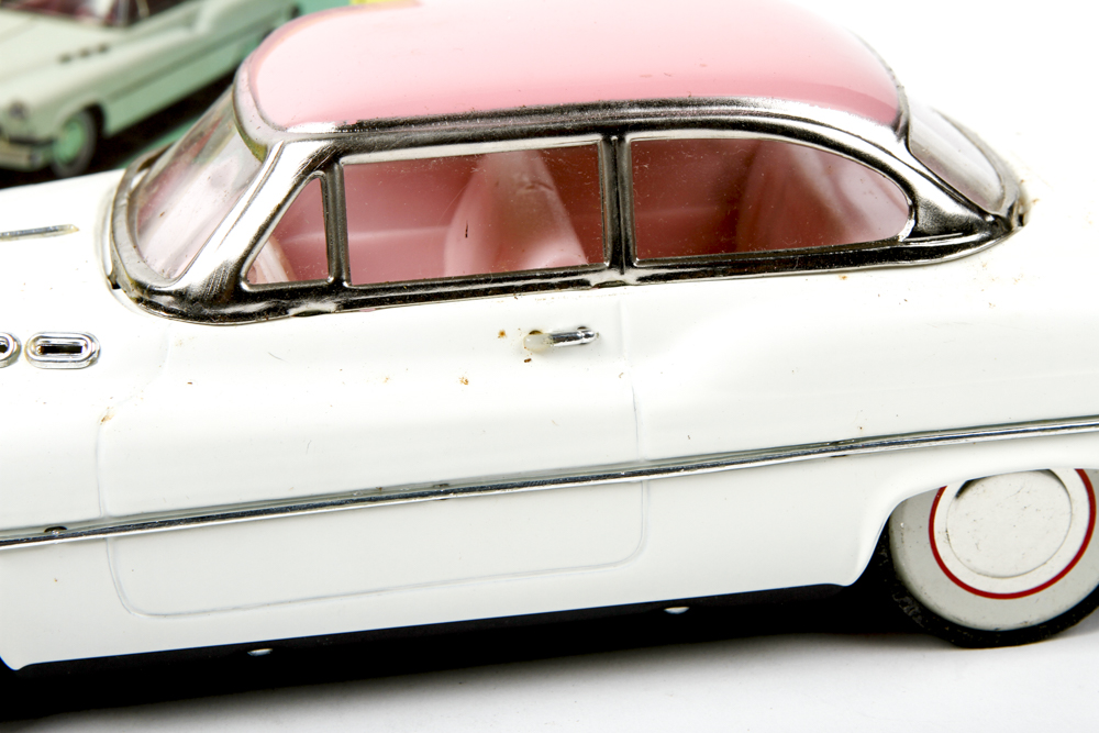 Vintage Friction Powered Standard Sedan Model Car