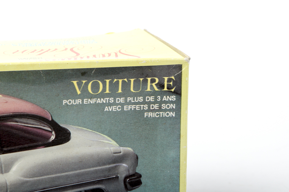 Vintage Friction Powered Standard Sedan Model Car