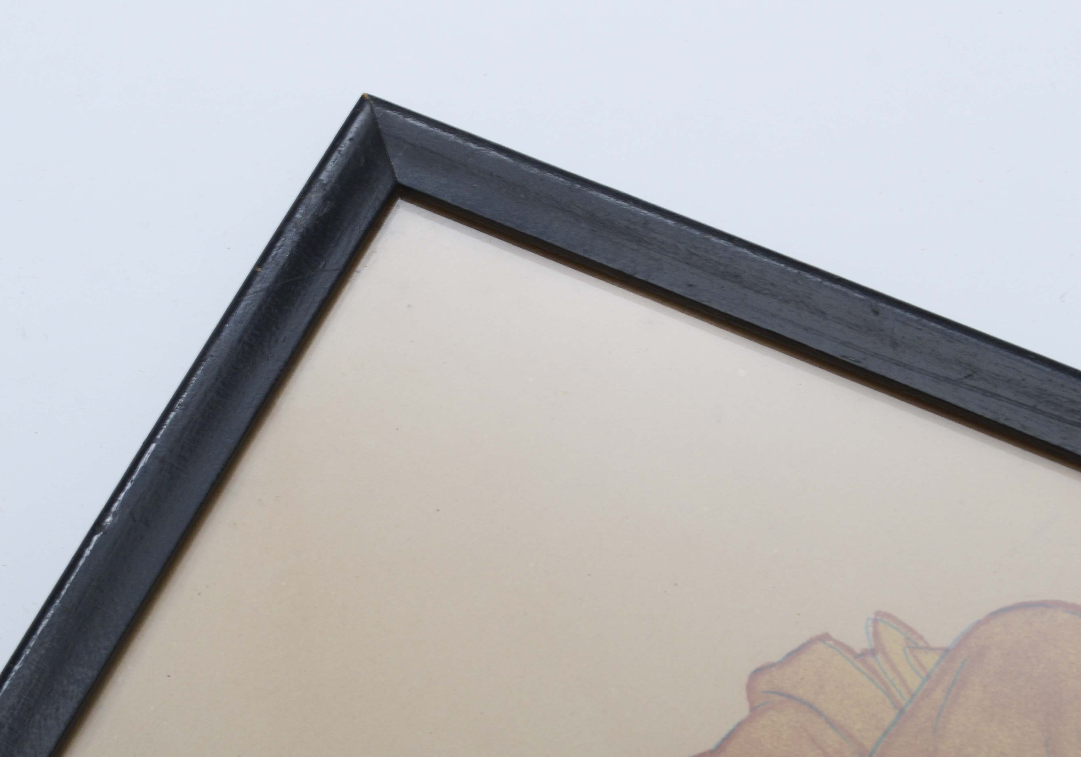 Georges Redon Lithograph "Business is Business"