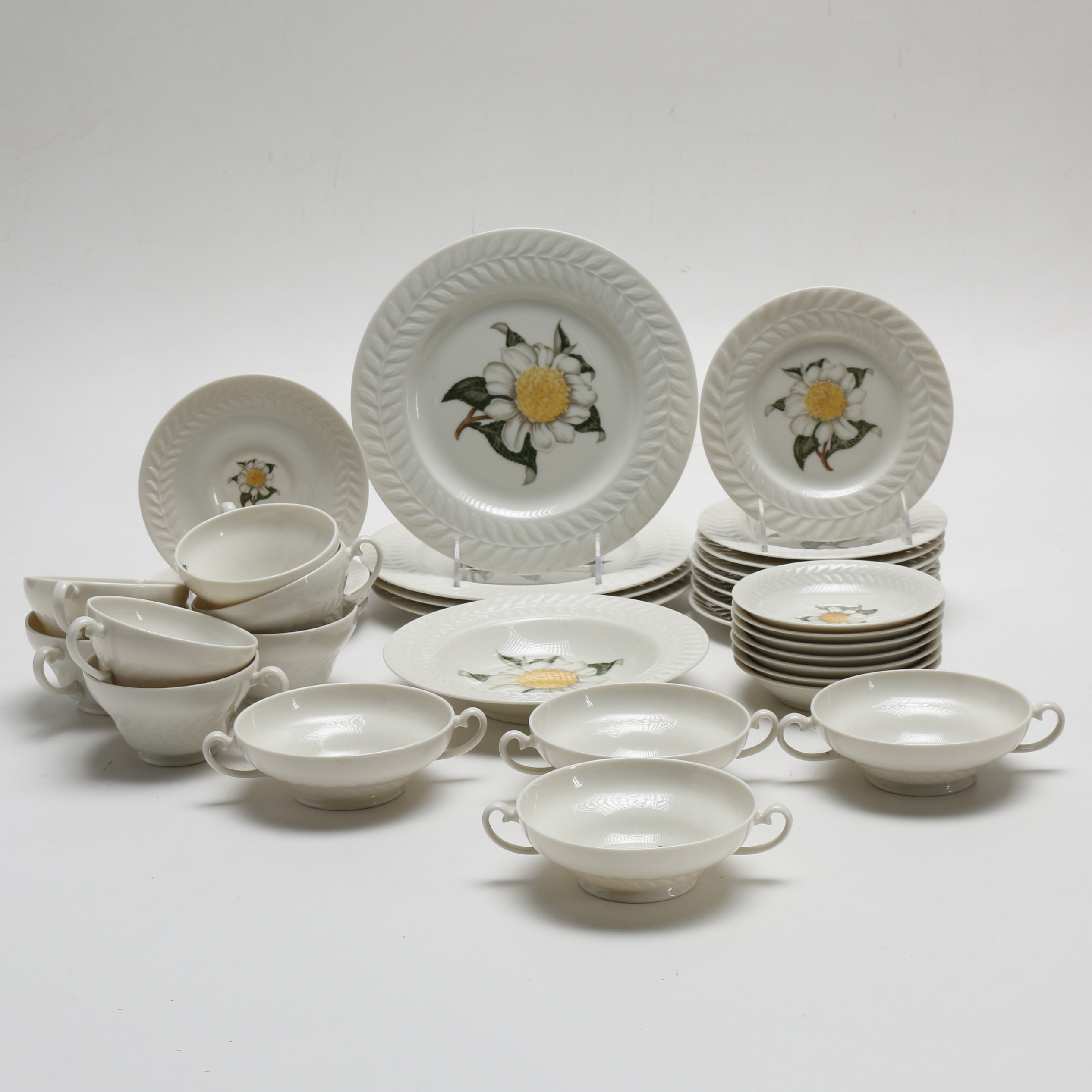 American Haviland China in the "Camellia" Pattern