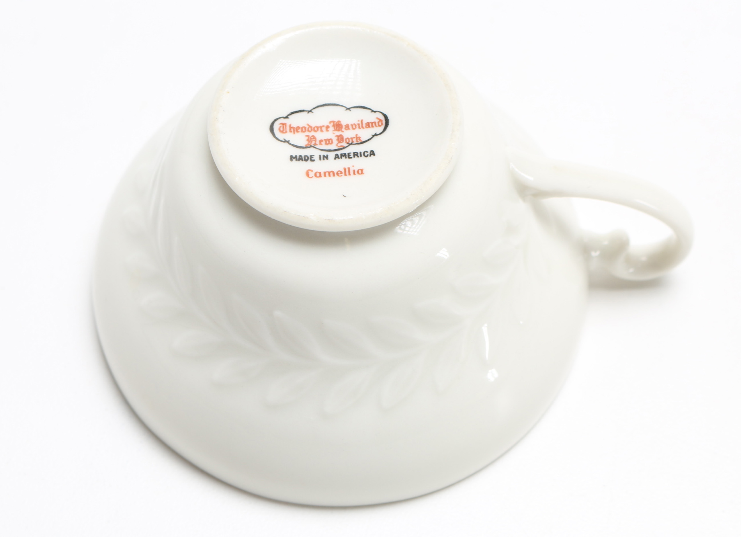 American Haviland China in the "Camellia" Pattern