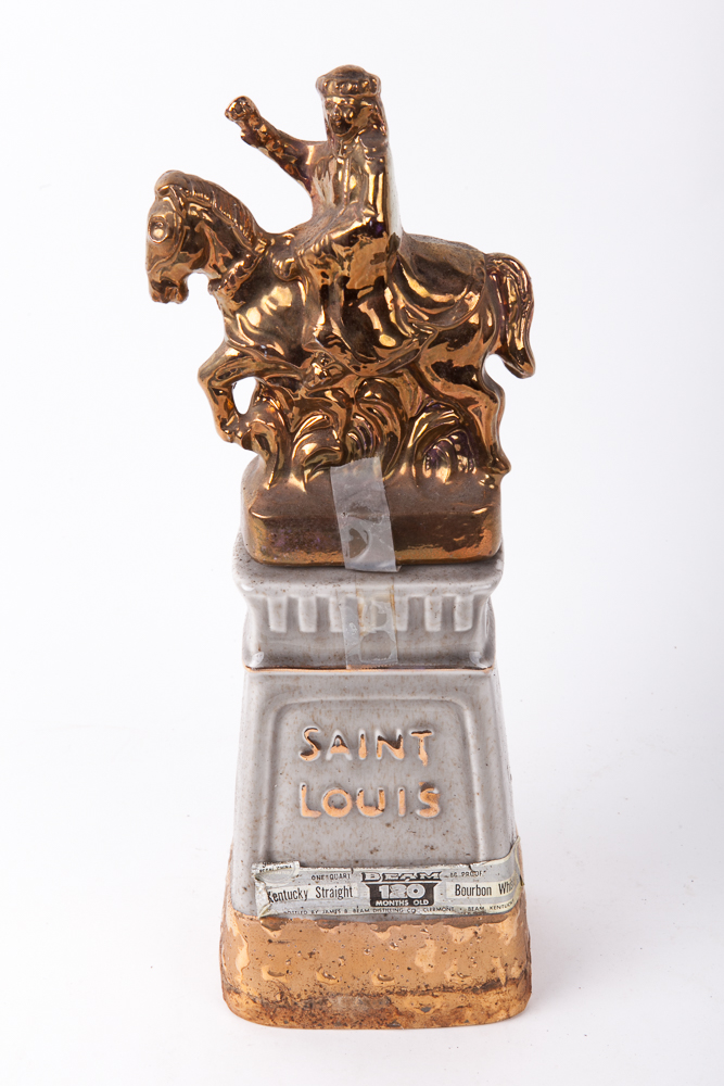 Twelve  Jim Beam Ceramic Liquor Bottles