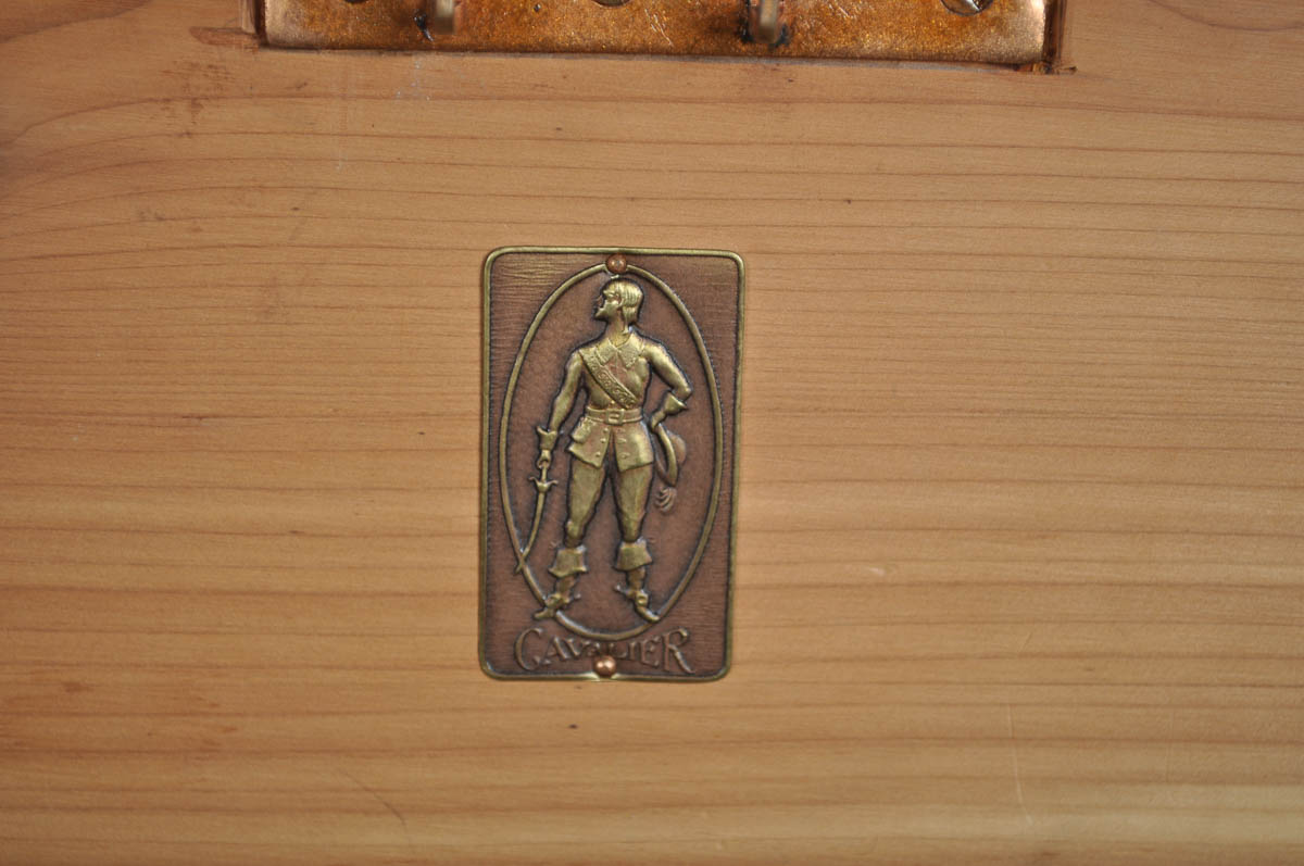 Antique Cavalier Cedar Chest