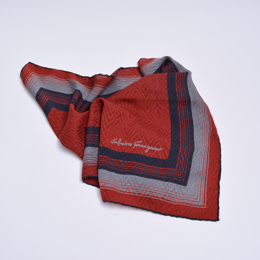 Salvatore Ferragamo Silk Scarf