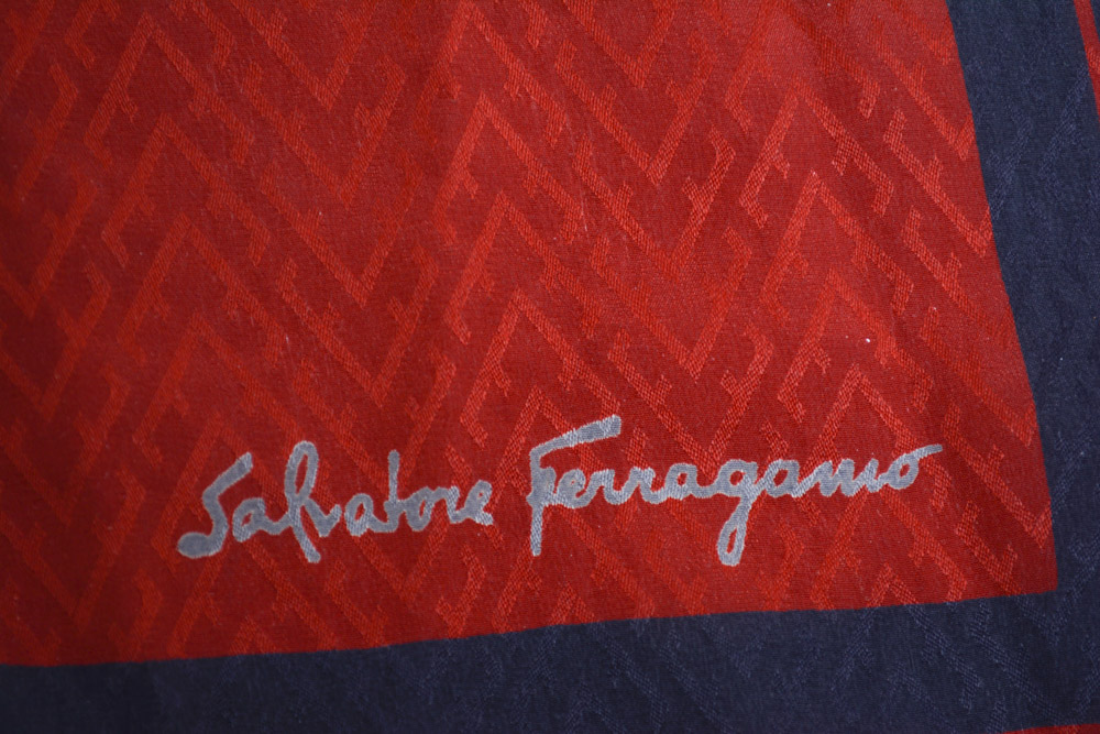 Salvatore Ferragamo Silk Scarf