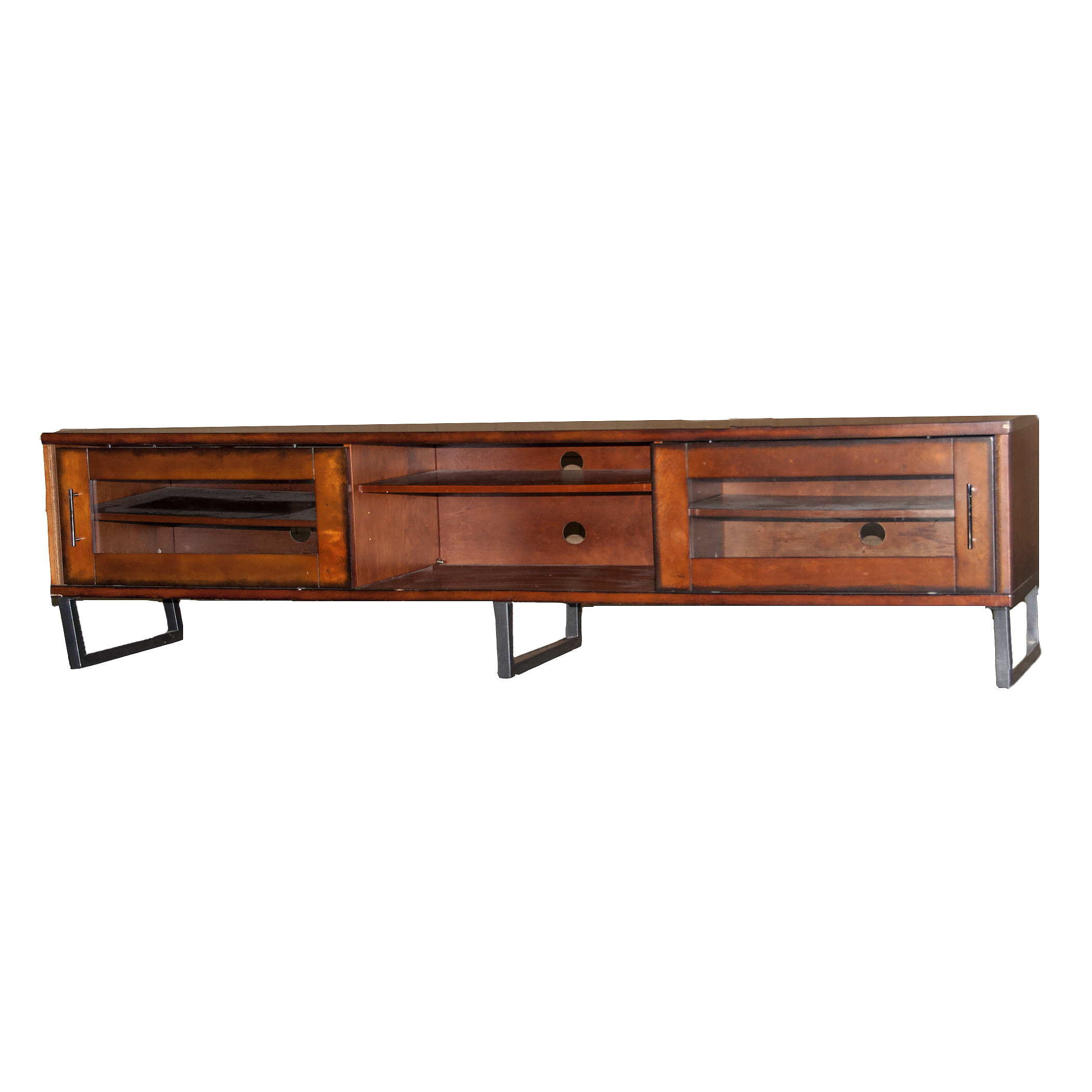 Mid-Century Modern Entertainment Center