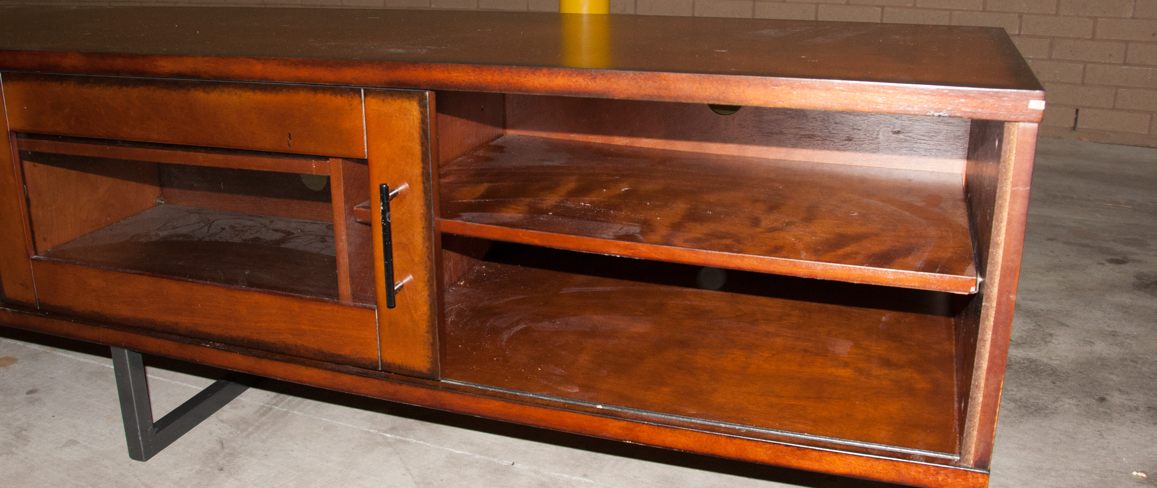 Mid-Century Modern Entertainment Center