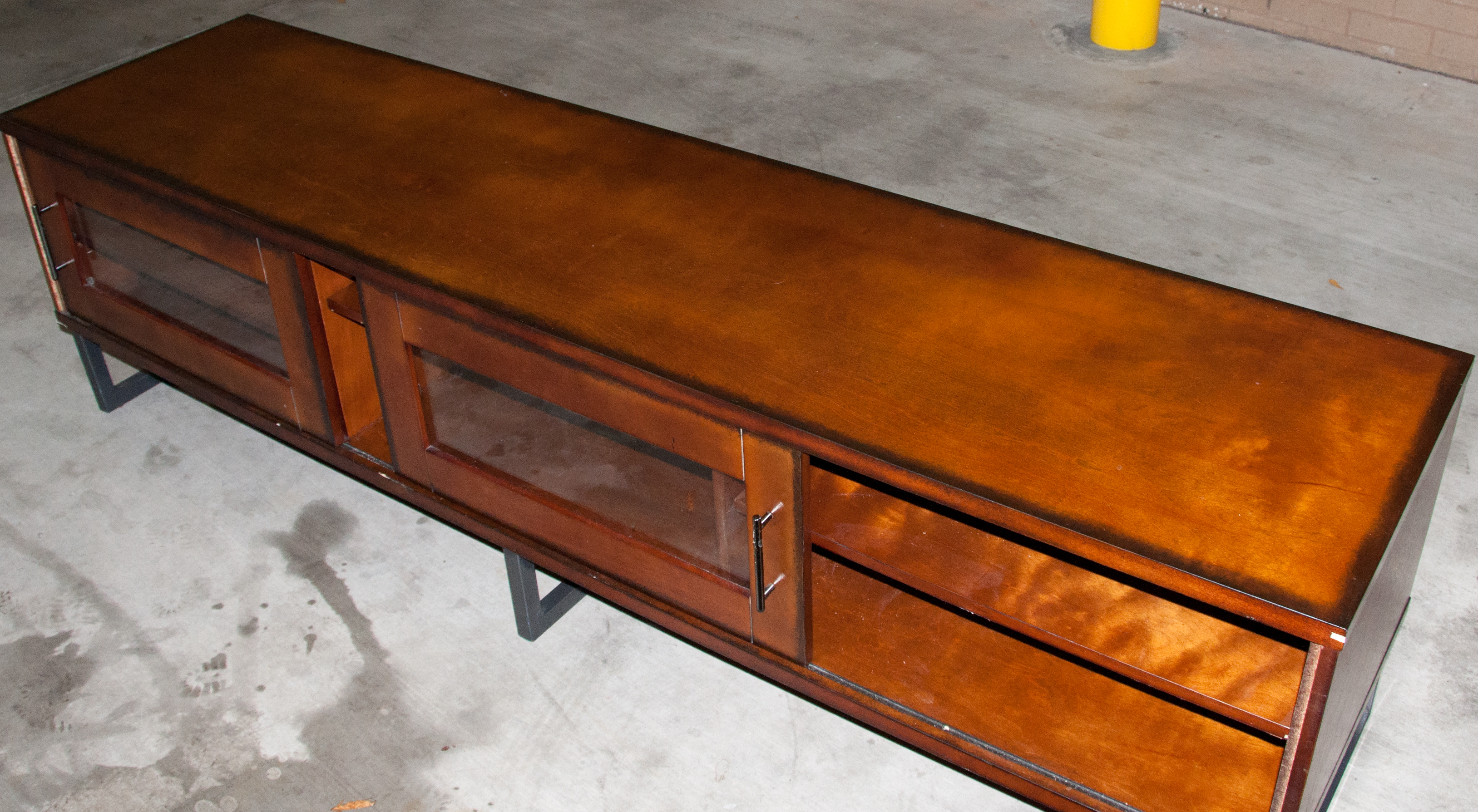 Mid-Century Modern Entertainment Center