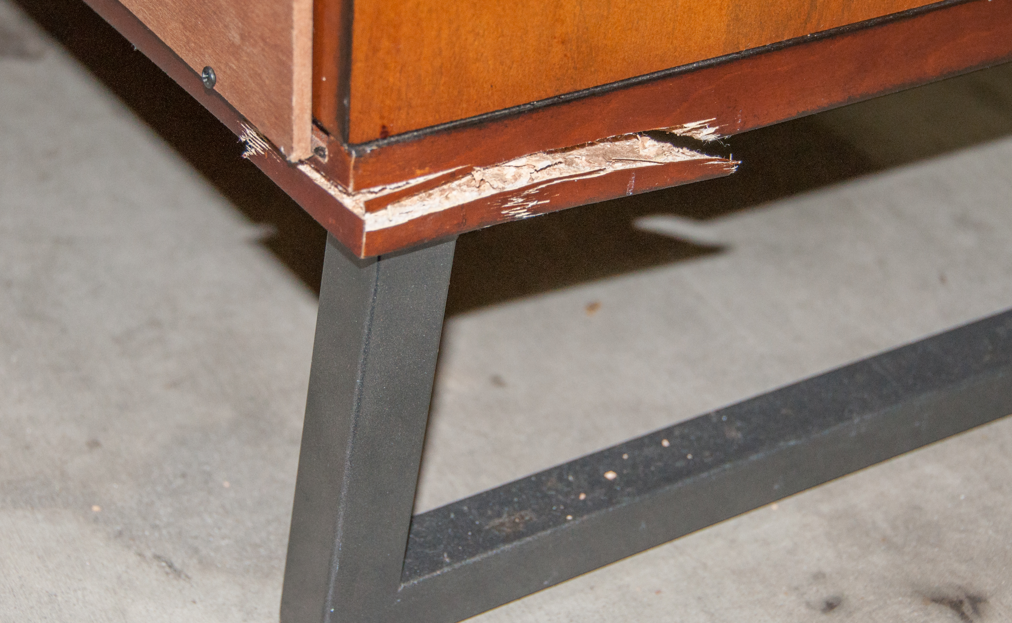 Mid-Century Modern Entertainment Center