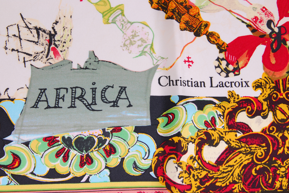 Christian Lacroix Silk Scarf