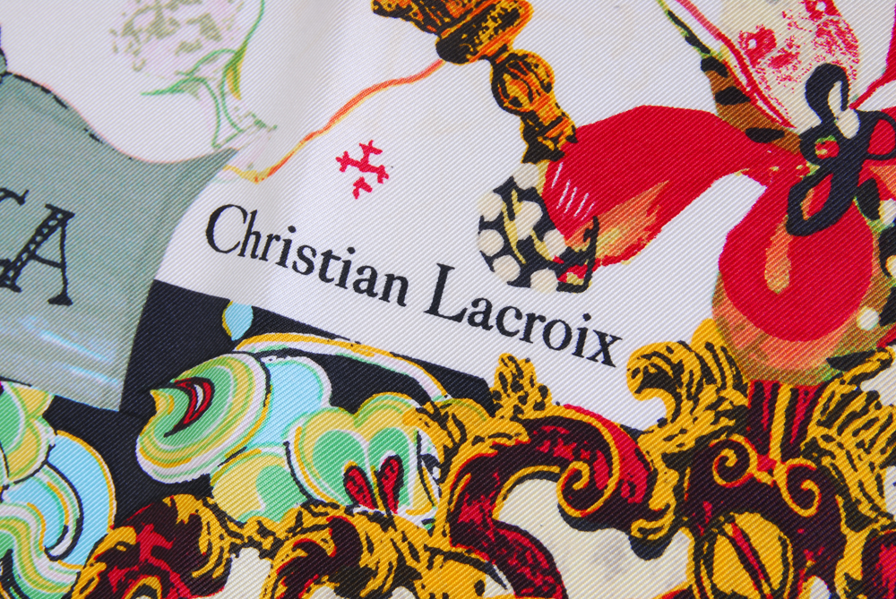Christian Lacroix Silk Scarf