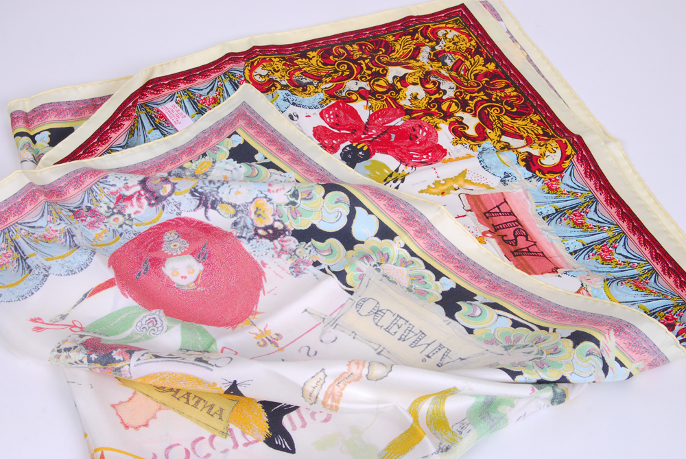 Christian Lacroix Silk Scarf