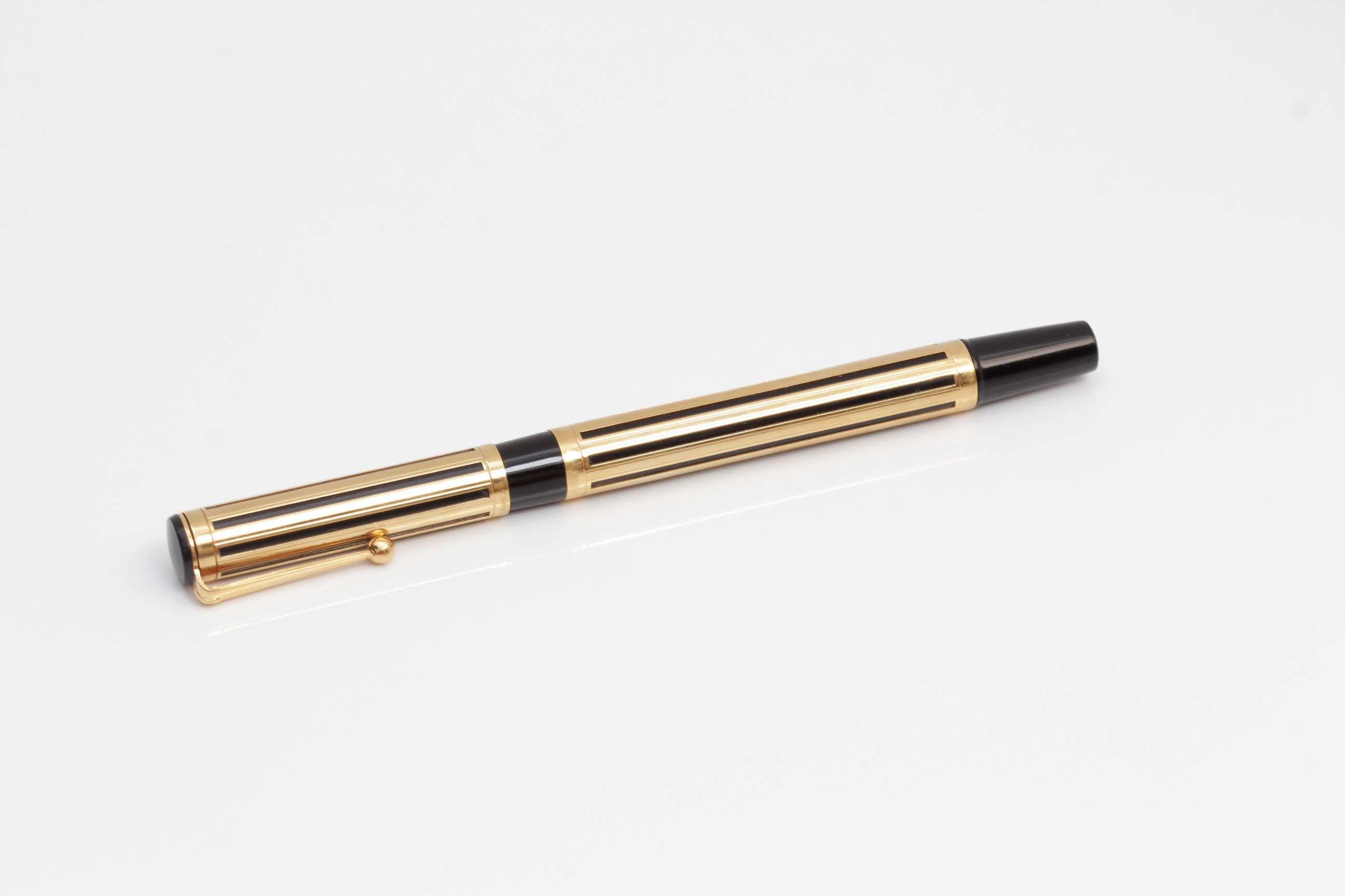 Waterman Black and Gold Fountain Pen Made in France