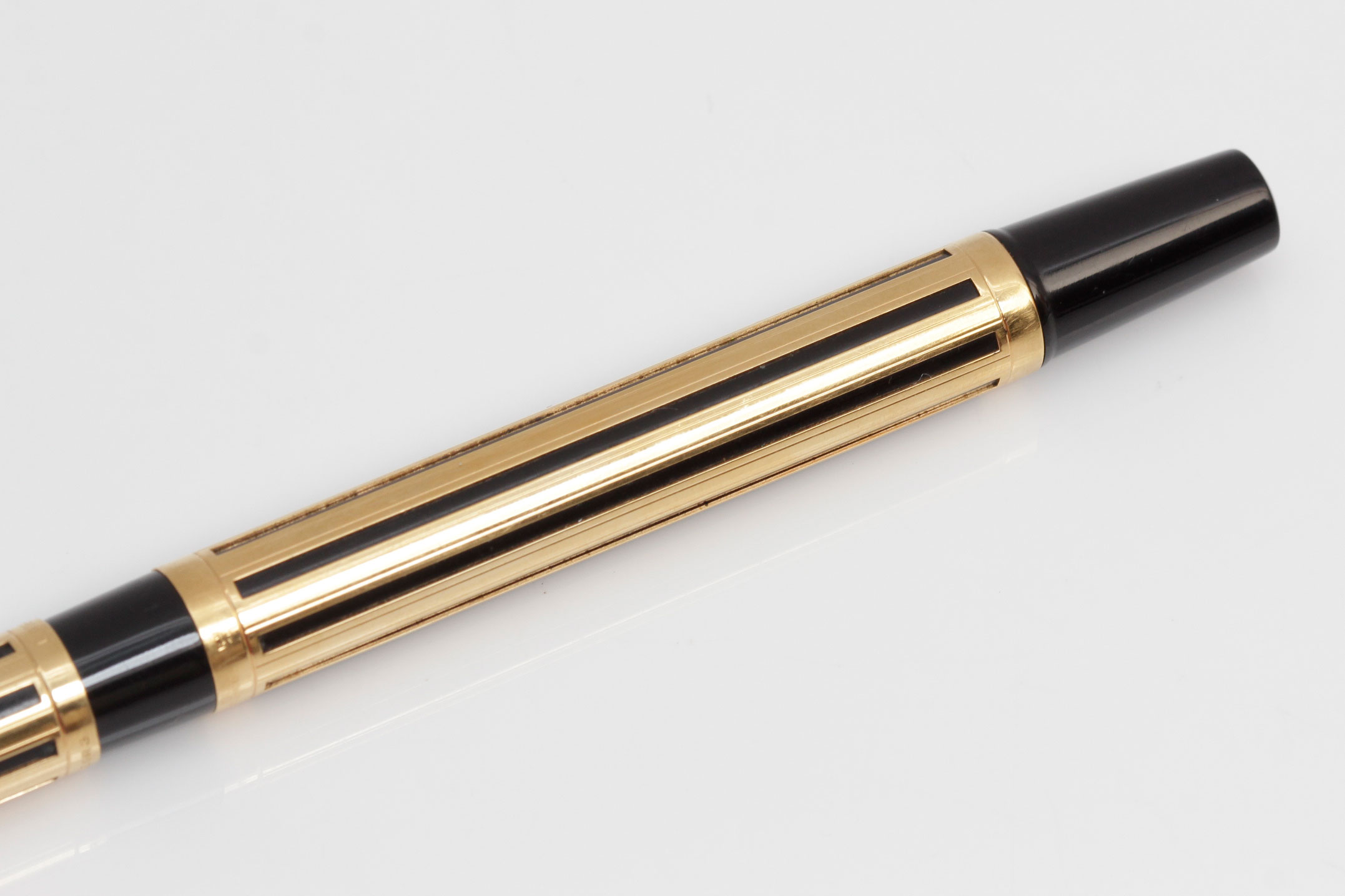Waterman Black and Gold Fountain Pen Made in France