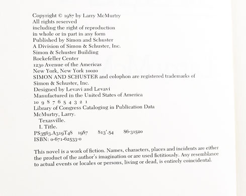 Modern First Edition Book Collection