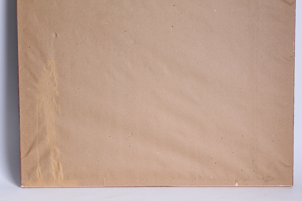 Framed "A Rainy Day In Frankfort" Paul Sawyer Reprint