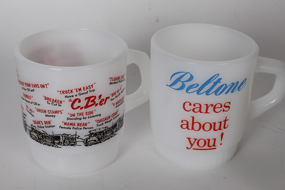 12 Vintage Fire King Mugs