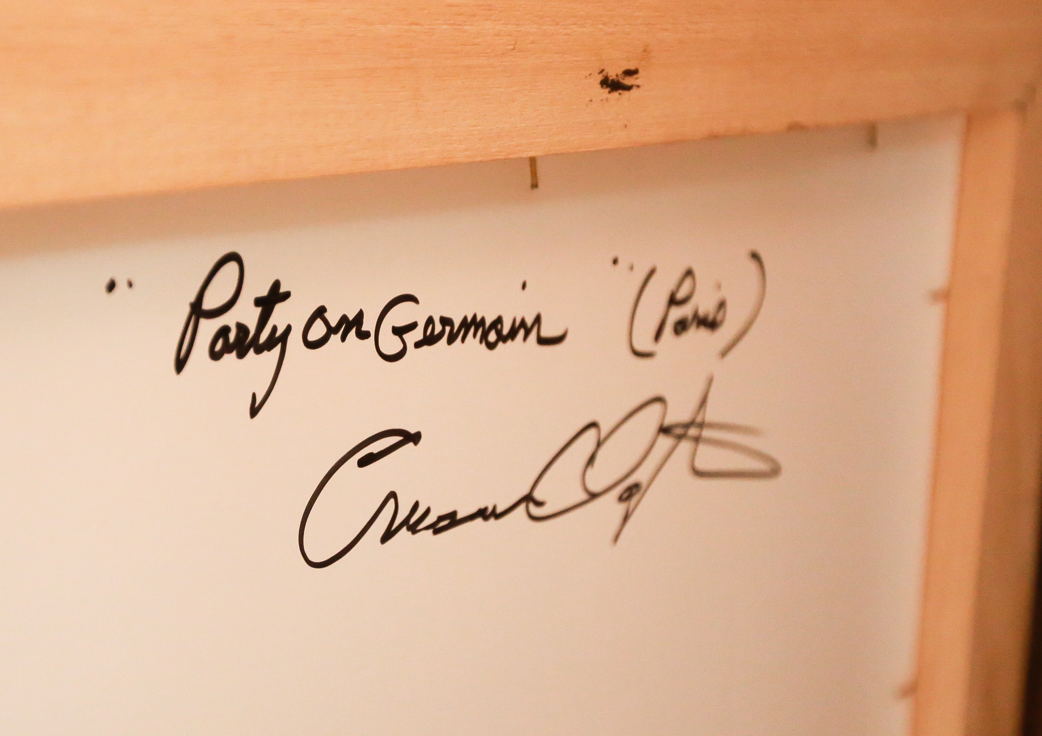 Creason Clayton Original Watercolor "Party on Germain"