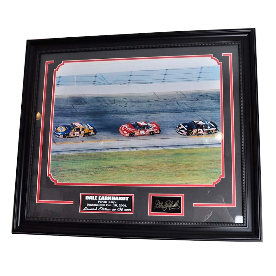 Limited Edition Dale Earnhardt Sr. "Final Lap" Photograph