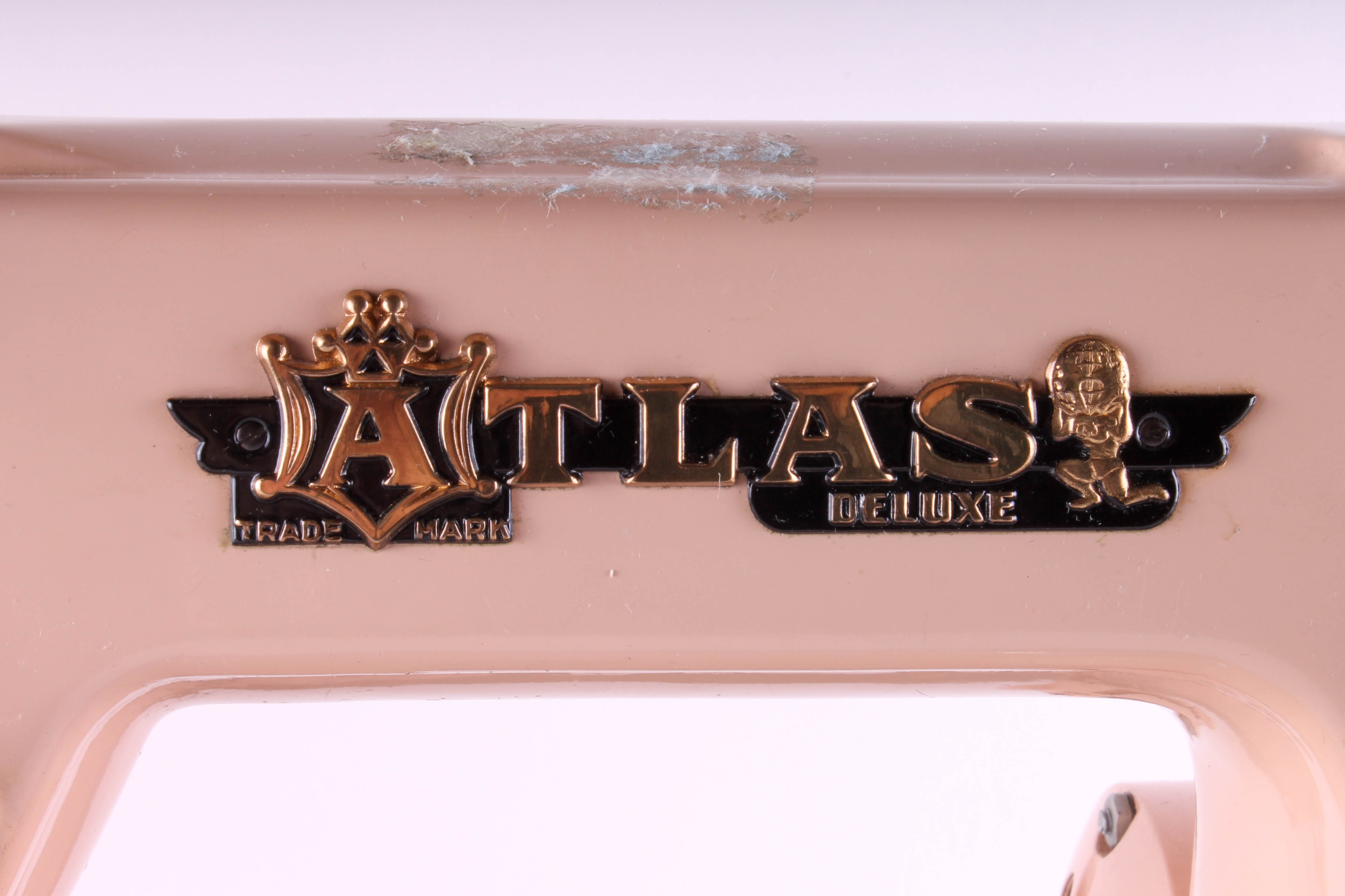 1950s Rose Toned Atlas Deluxe Electric Sewing Machine