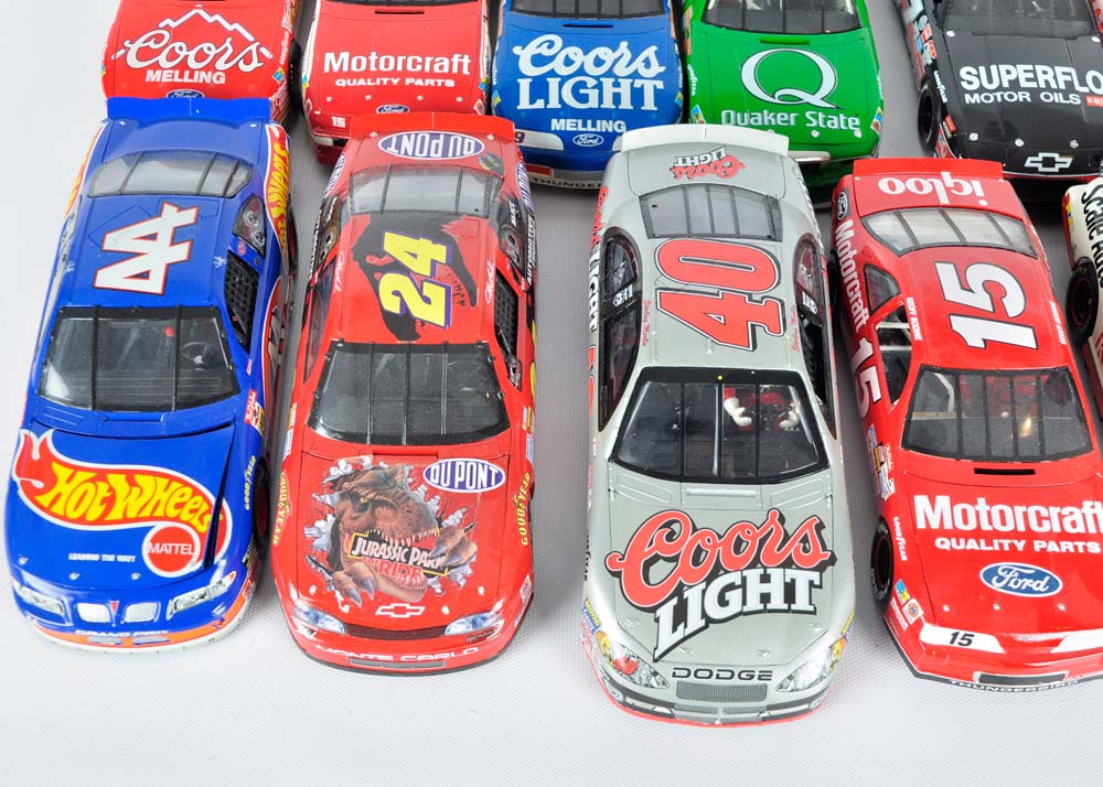 Die-Cast Race Cars