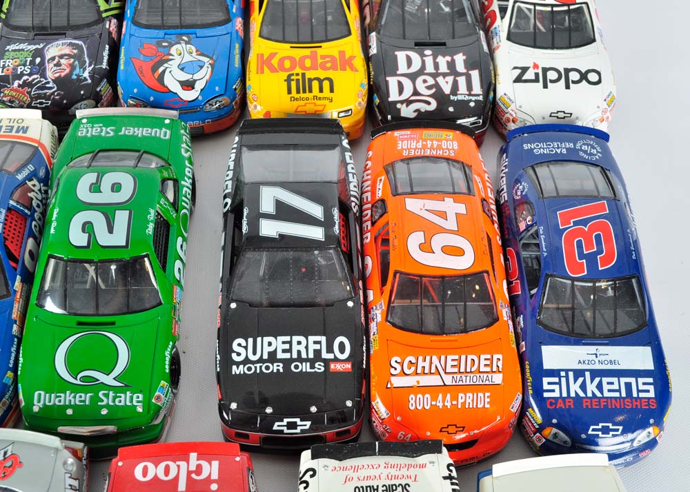 Die-Cast Race Cars