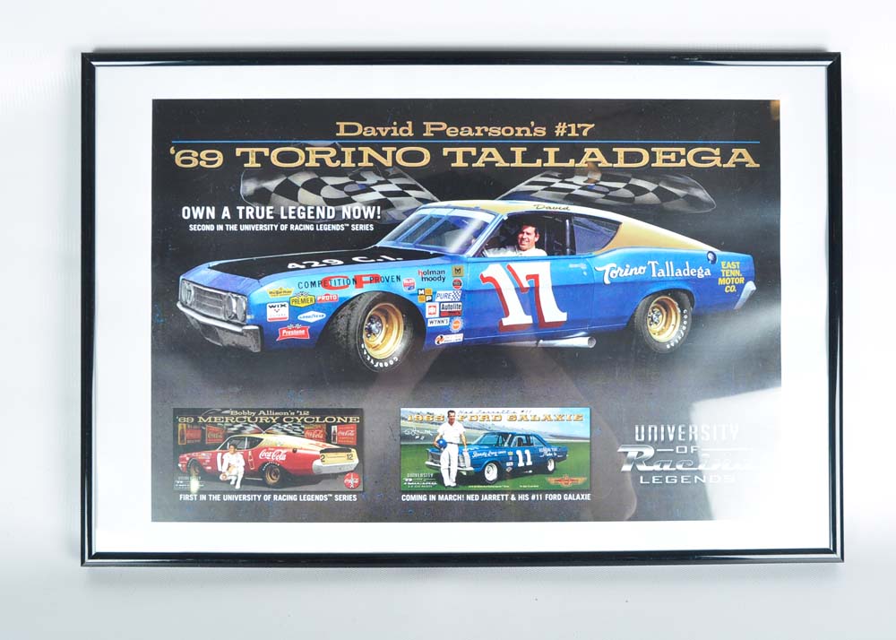 Signed Die-Cast David Pearson '69 Torino Talledega