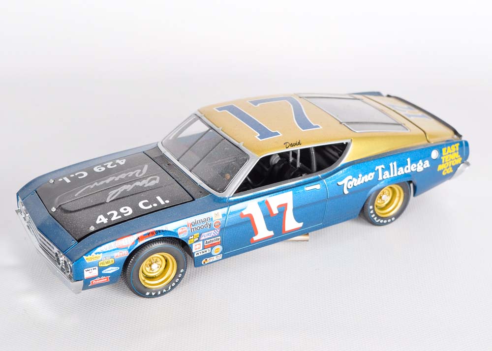 Signed Die-Cast David Pearson '69 Torino Talledega