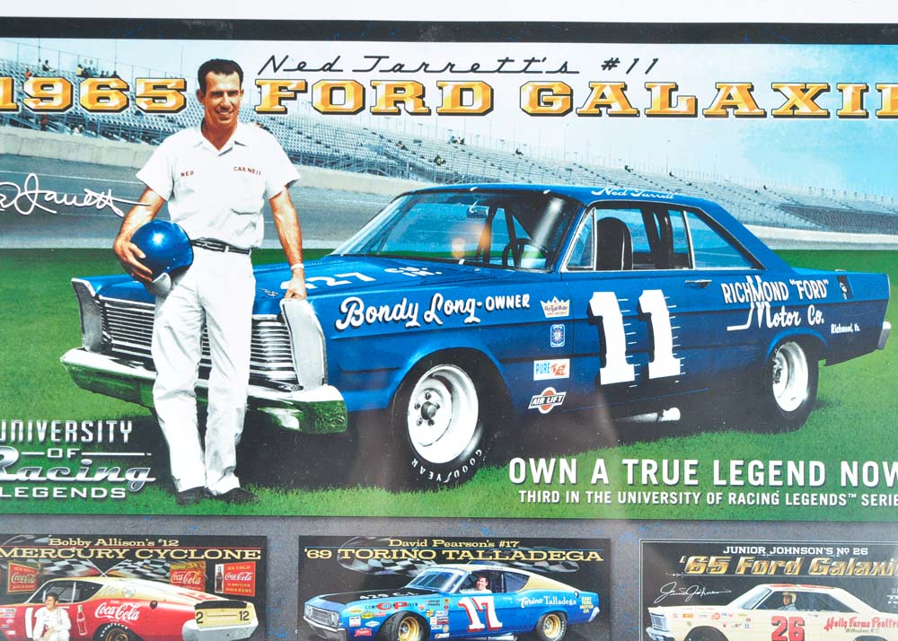 Signed Die-Cast Ned Jarrett '65 Ford Galaxie