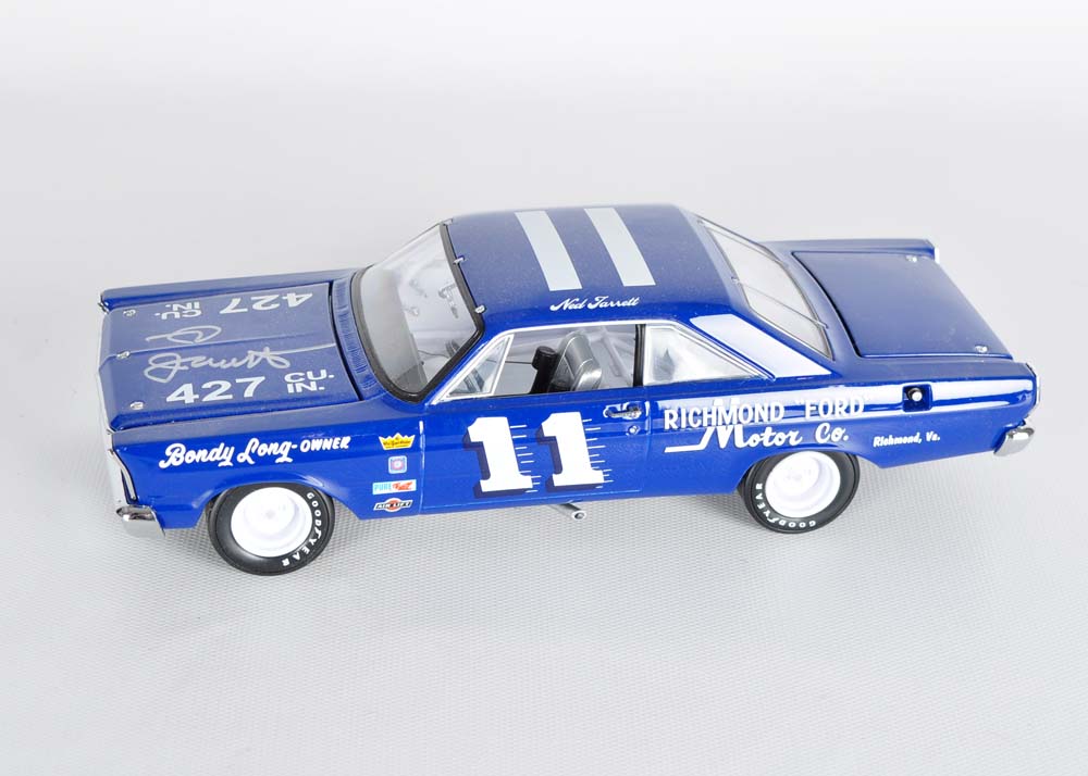 Signed Die-Cast Ned Jarrett '65 Ford Galaxie