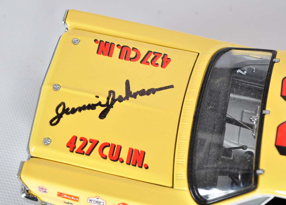 Signed Junior Johnson '65 Ford Galaxie Replica
