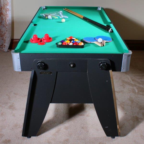 Harvard Reversible Air Hockey to Mini-Pool Table