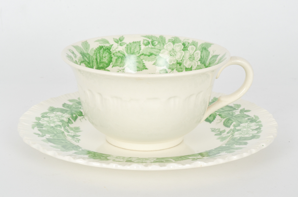 Collection of Wedgwood Etruria China Teacups