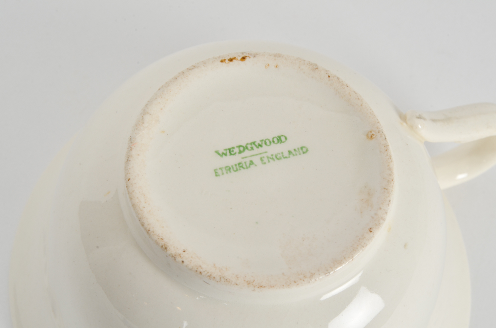 Collection of Wedgwood Etruria China Teacups