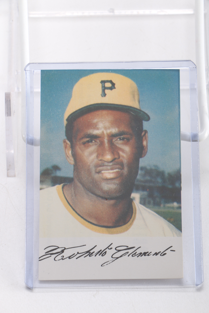 Roberto Clemente Fan Club And Business Card