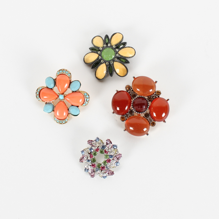 Vintage Costume Jewelry Pins