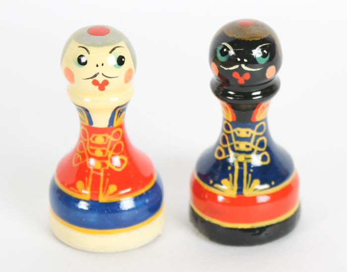 Handpainted Vintage Chess Set