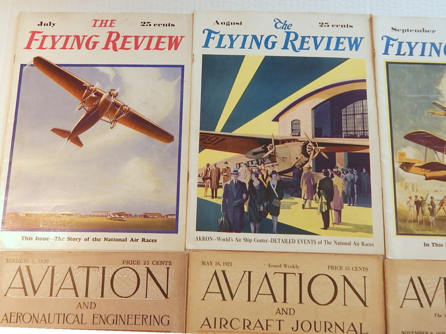 1920's and 1960's Aviation Journals