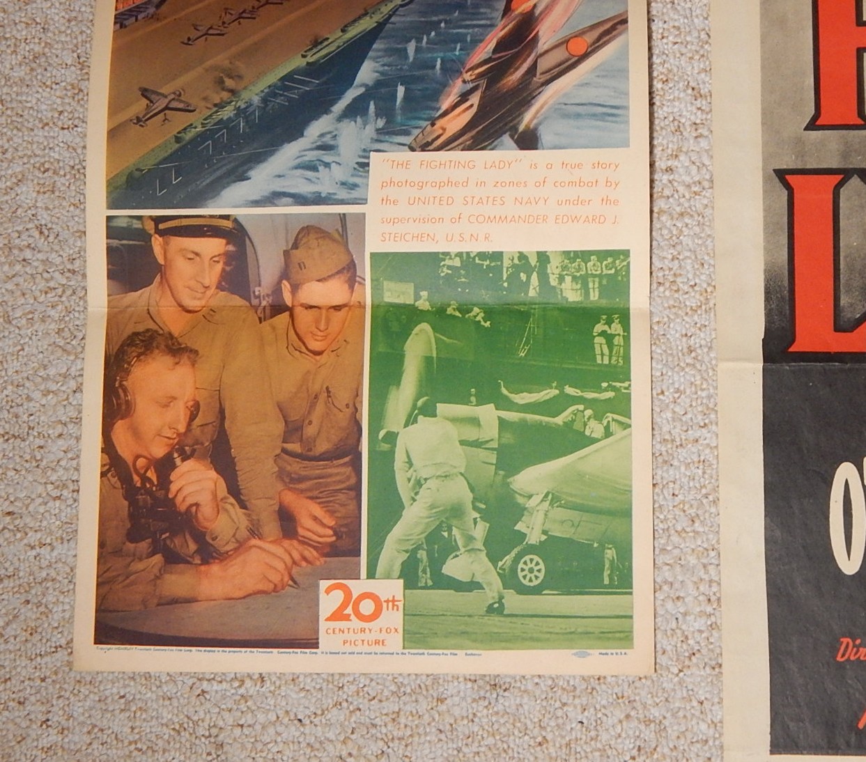 Three Vintage Movie Ads