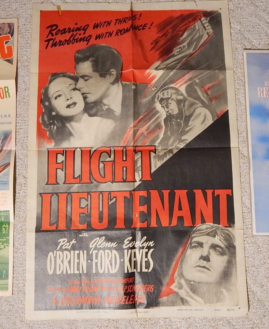 Three Vintage Movie Ads