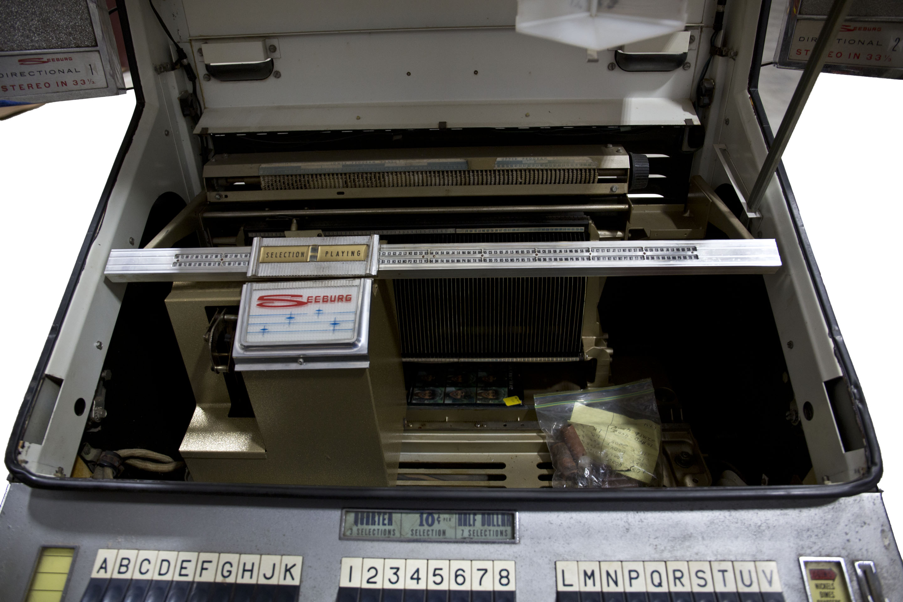 Vintage Seeburg "Artist Of The Week" Jukebox