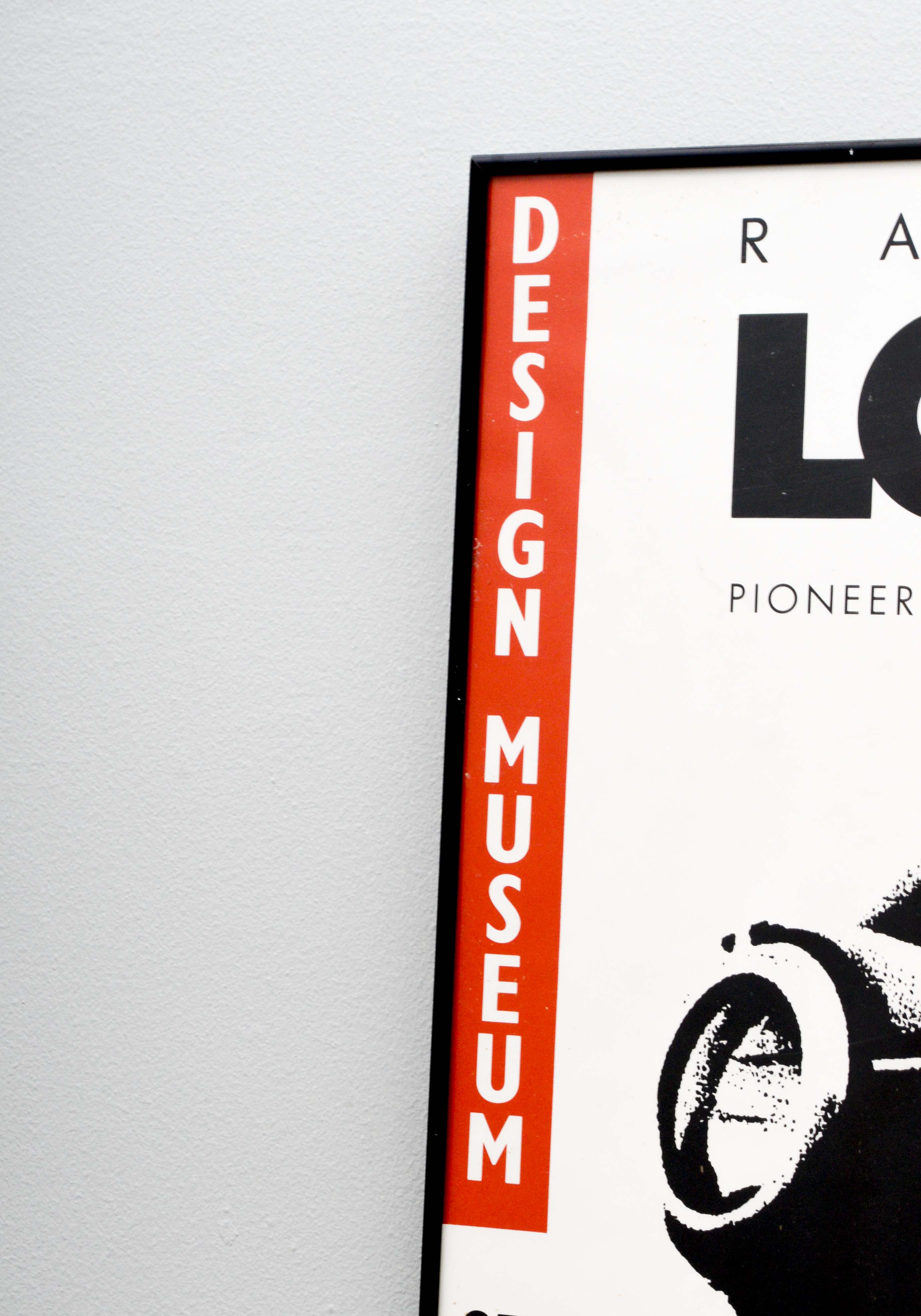 Raymond Loewy Design Museum Poster