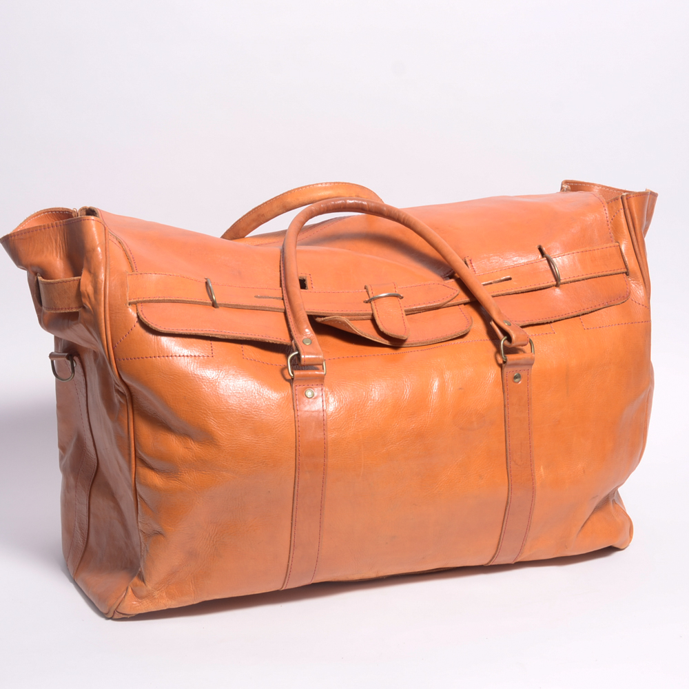 Argentinian Leather Duffel Bag