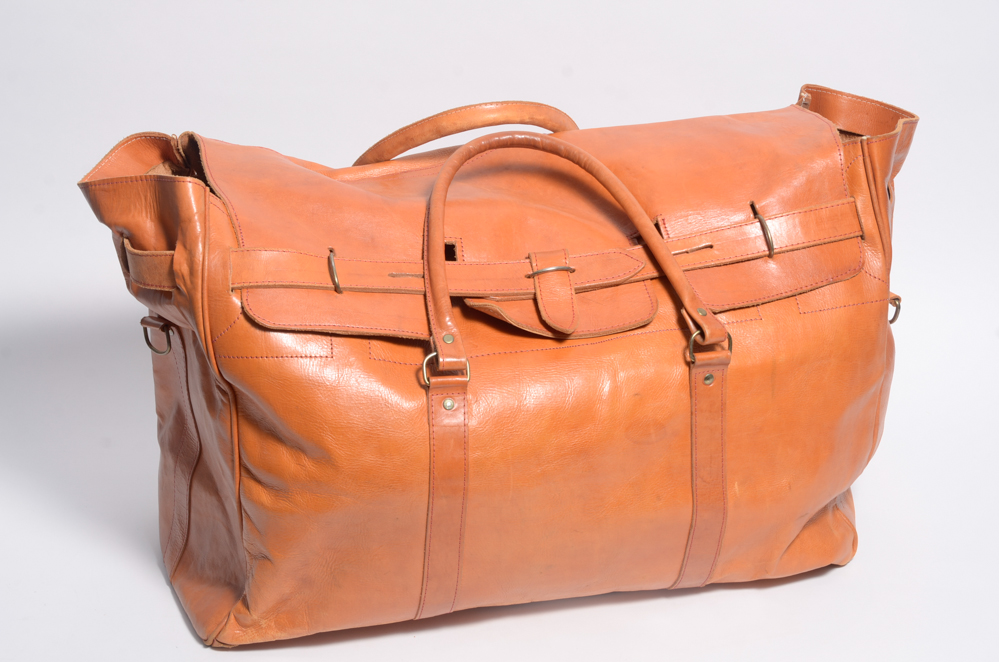 Argentinian Leather Duffel Bag