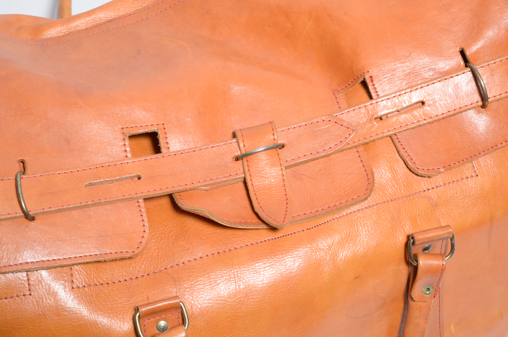 Argentinian Leather Duffel Bag