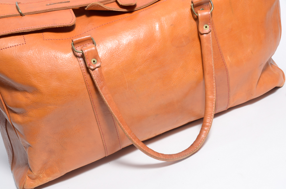 Argentinian Leather Duffel Bag